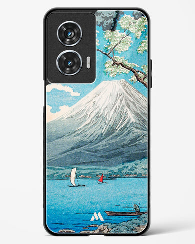 Mount Fuji from Lake Yamanaka [Hiroaki Takahashi] Glass Case Phone Cover (Motorola)