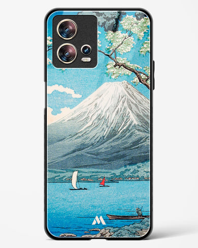 Mount Fuji from Lake Yamanaka [Hiroaki Takahashi] Glass Case Phone Cover-(Motorola)