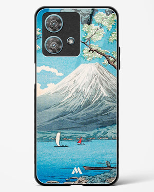 Mount Fuji from Lake Yamanaka [Hiroaki Takahashi] Glass Case Phone Cover (Motorola)