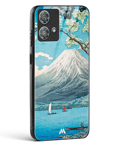 Mount Fuji from Lake Yamanaka [Hiroaki Takahashi] Glass Case Phone Cover (Motorola)