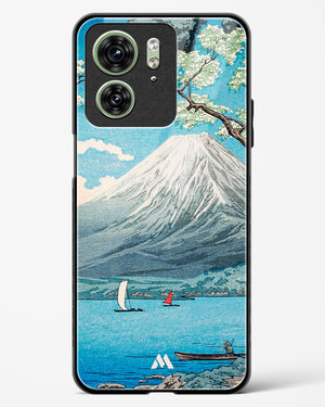 Mount Fuji from Lake Yamanaka [Hiroaki Takahashi] Glass Case Phone Cover (Motorola)