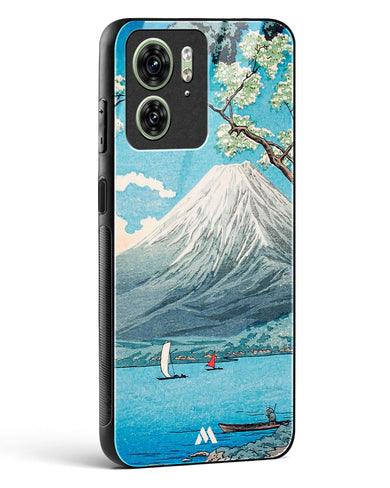 Mount Fuji from Lake Yamanaka [Hiroaki Takahashi] Glass Case Phone Cover (Motorola)