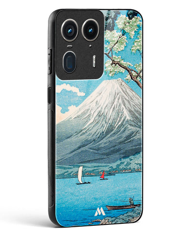 Mount Fuji from Lake Yamanaka [Hiroaki Takahashi] Glass Case Phone Cover (Motorola)
