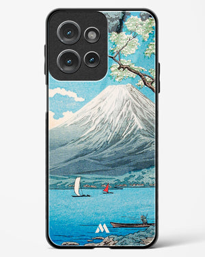 Mount Fuji from Lake Yamanaka [Hiroaki Takahashi] Glass Case Phone Cover (Motorola)