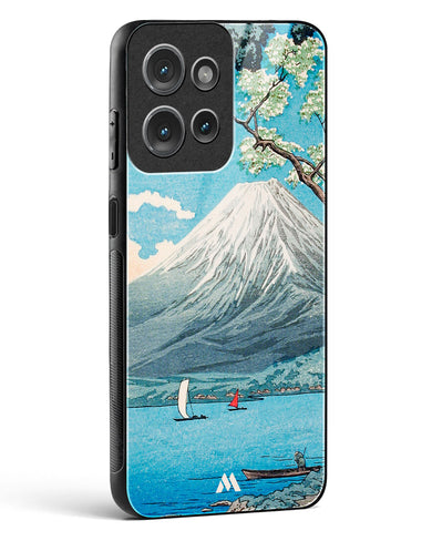 Mount Fuji from Lake Yamanaka [Hiroaki Takahashi] Glass Case Phone Cover (Motorola)