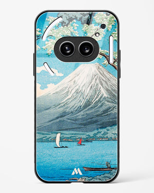 Mount Fuji from Lake Yamanaka [Hiroaki Takahashi] Glass Case Phone Cover (Nothing)