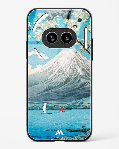 Mount Fuji from Lake Yamanaka [Hiroaki Takahashi] Glass Case Phone Cover (Nothing)