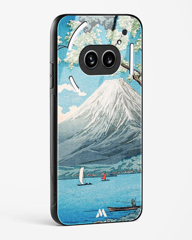Mount Fuji from Lake Yamanaka [Hiroaki Takahashi] Glass Case Phone Cover (Nothing)