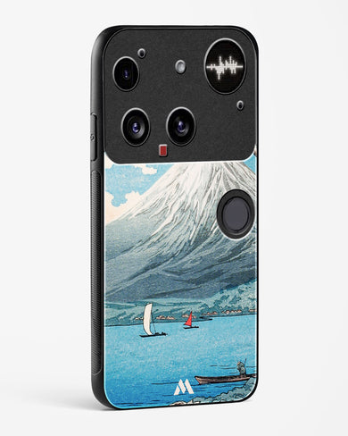 Mount Fuji from Lake Yamanaka [Hiroaki Takahashi] Glass Case Phone Cover (Nothing)