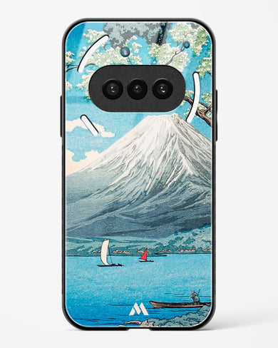 Mount Fuji from Lake Yamanaka [Hiroaki Takahashi] Glass Case Phone Cover (Nothing)