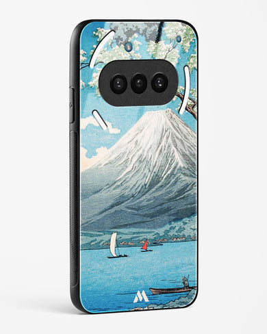 Mount Fuji from Lake Yamanaka [Hiroaki Takahashi] Glass Case Phone Cover (Nothing)
