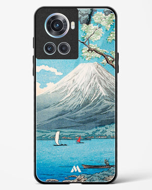 Mount Fuji from Lake Yamanaka [Hiroaki Takahashi] Glass Case Phone Cover (OnePlus)
