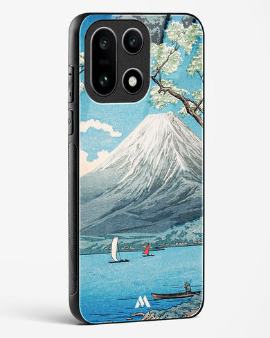 Mount Fuji from Lake Yamanaka [Hiroaki Takahashi] Glass Case Phone Cover (OnePlus)