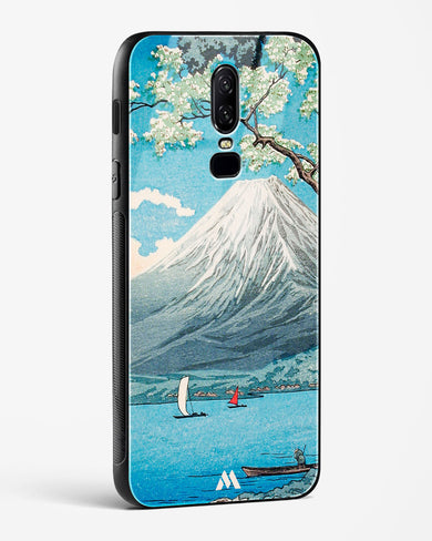 Mount Fuji from Lake Yamanaka [Hiroaki Takahashi] Glass Case Phone Cover (OnePlus)