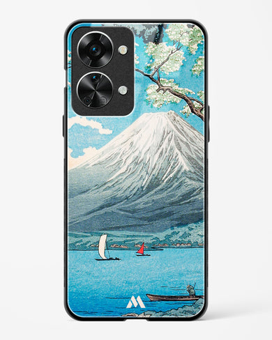 Mount Fuji from Lake Yamanaka [Hiroaki Takahashi] Glass Case Phone Cover (OnePlus)