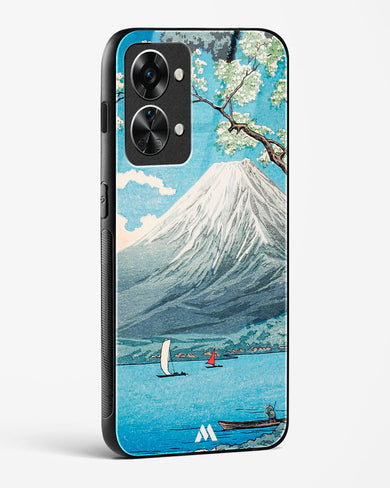 Mount Fuji from Lake Yamanaka [Hiroaki Takahashi] Glass Case Phone Cover (OnePlus)