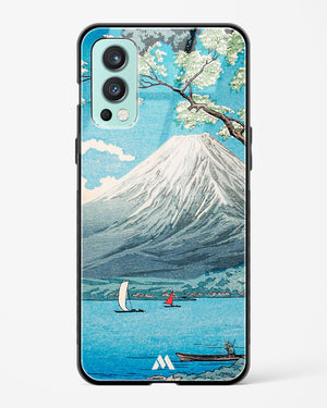 Mount Fuji from Lake Yamanaka [Hiroaki Takahashi] Glass Case Phone Cover (OnePlus)