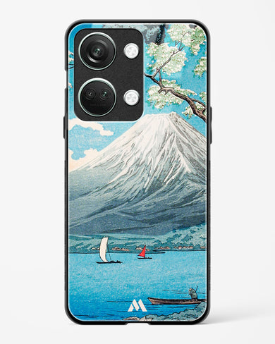 Mount Fuji from Lake Yamanaka [Hiroaki Takahashi] Glass Case Phone Cover (OnePlus)