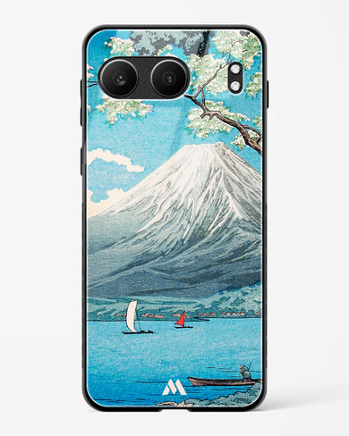 Mount Fuji from Lake Yamanaka [Hiroaki Takahashi] Glass Case Phone Cover (OnePlus)