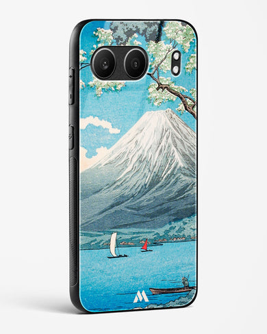 Mount Fuji from Lake Yamanaka [Hiroaki Takahashi] Glass Case Phone Cover (OnePlus)