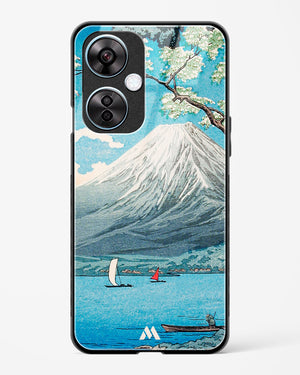 Mount Fuji from Lake Yamanaka [Hiroaki Takahashi] Glass Case Phone Cover (OnePlus)