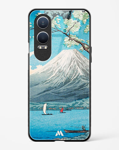 Mount Fuji from Lake Yamanaka [Hiroaki Takahashi] Glass Case Phone Cover (OnePlus)