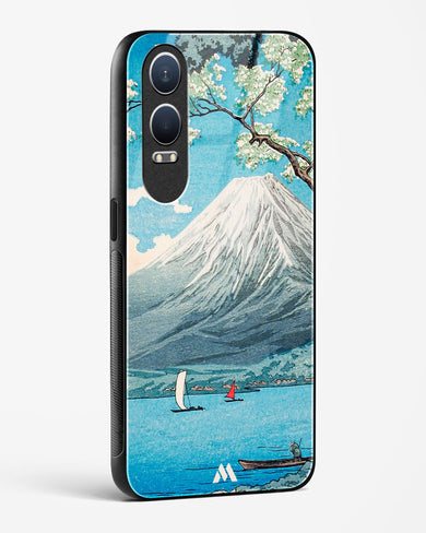 Mount Fuji from Lake Yamanaka [Hiroaki Takahashi] Glass Case Phone Cover (OnePlus)