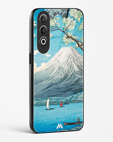 Mount Fuji from Lake Yamanaka [Hiroaki Takahashi] Glass Case Phone Cover (OnePlus)