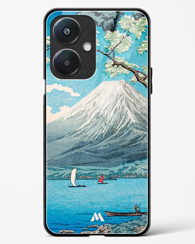 Mount Fuji from Lake Yamanaka [Hiroaki Takahashi] Glass Case Phone Cover (Oppo)