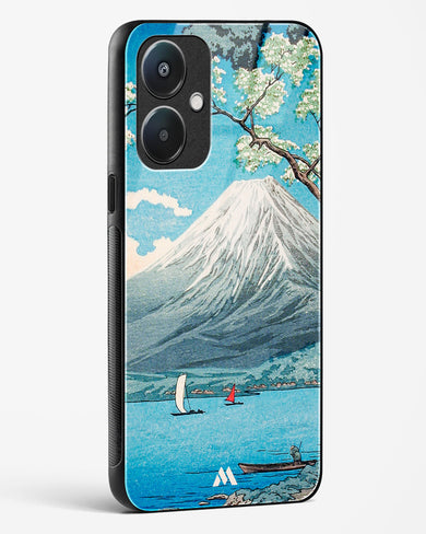 Mount Fuji from Lake Yamanaka [Hiroaki Takahashi] Glass Case Phone Cover (Oppo)