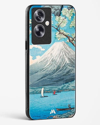 Mount Fuji from Lake Yamanaka [Hiroaki Takahashi] Glass Case Phone Cover (Oppo)