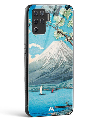 Mount Fuji from Lake Yamanaka [Hiroaki Takahashi] Glass Case Phone Cover (Oppo)