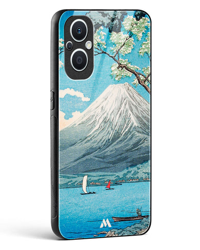 Mount Fuji from Lake Yamanaka [Hiroaki Takahashi] Glass Case Phone Cover (Oppo)