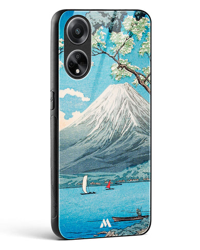 Mount Fuji from Lake Yamanaka [Hiroaki Takahashi] Glass Case Phone Cover (Oppo)