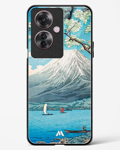 Mount Fuji from Lake Yamanaka [Hiroaki Takahashi] Glass Case Phone Cover (Oppo)