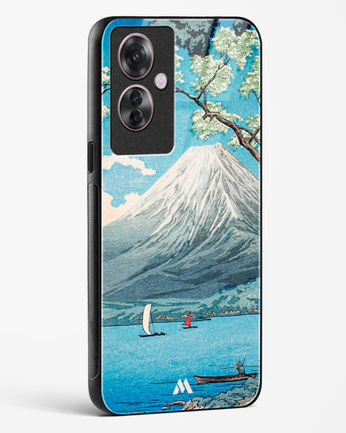 Mount Fuji from Lake Yamanaka [Hiroaki Takahashi] Glass Case Phone Cover (Oppo)