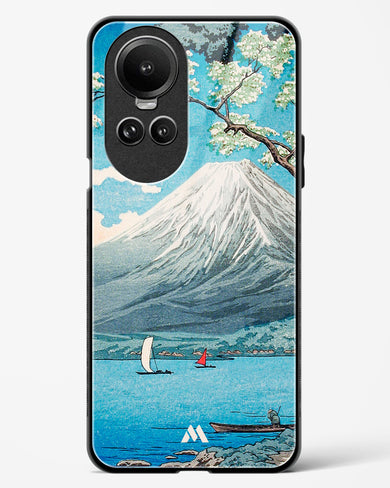 Mount Fuji from Lake Yamanaka [Hiroaki Takahashi] Glass Case Phone Cover (Oppo)