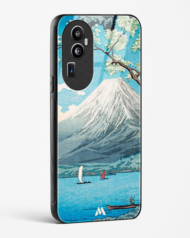 Mount Fuji from Lake Yamanaka [Hiroaki Takahashi] Glass Case Phone Cover (Oppo)