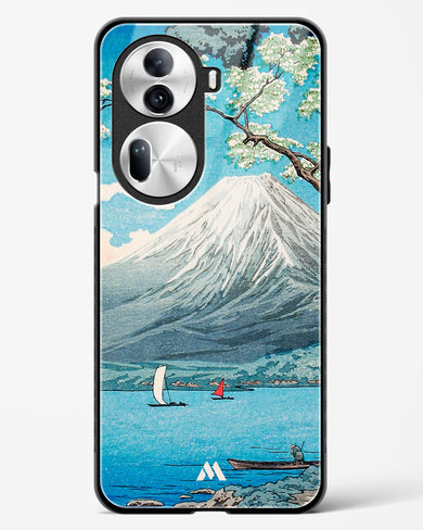 Mount Fuji from Lake Yamanaka [Hiroaki Takahashi] Glass Case Phone Cover (Oppo)