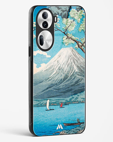 Mount Fuji from Lake Yamanaka [Hiroaki Takahashi] Glass Case Phone Cover (Oppo)