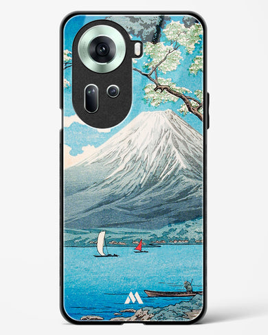 Mount Fuji from Lake Yamanaka [Hiroaki Takahashi] Glass Case Phone Cover (Oppo)