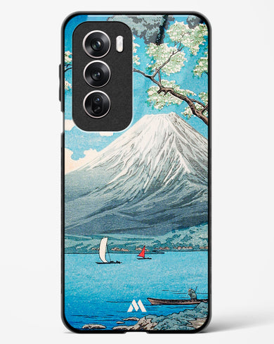 Mount Fuji from Lake Yamanaka [Hiroaki Takahashi] Glass Case Phone Cover (Oppo)