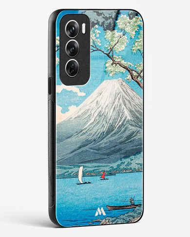 Mount Fuji from Lake Yamanaka [Hiroaki Takahashi] Glass Case Phone Cover (Oppo)