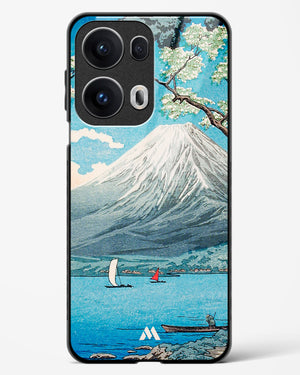 Mount Fuji from Lake Yamanaka [Hiroaki Takahashi] Glass Case Phone Cover (Oppo)