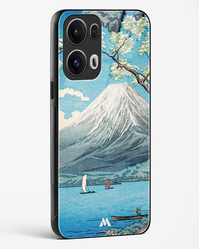 Mount Fuji from Lake Yamanaka [Hiroaki Takahashi] Glass Case Phone Cover (Oppo)