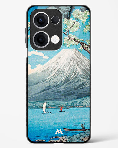 Mount Fuji from Lake Yamanaka [Hiroaki Takahashi] Glass Case Phone Cover (Oppo)