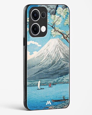 Mount Fuji from Lake Yamanaka [Hiroaki Takahashi] Glass Case Phone Cover (Oppo)