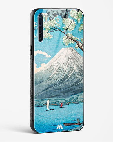 Mount Fuji from Lake Yamanaka [Hiroaki Takahashi] Glass Case Phone Cover (Oppo)