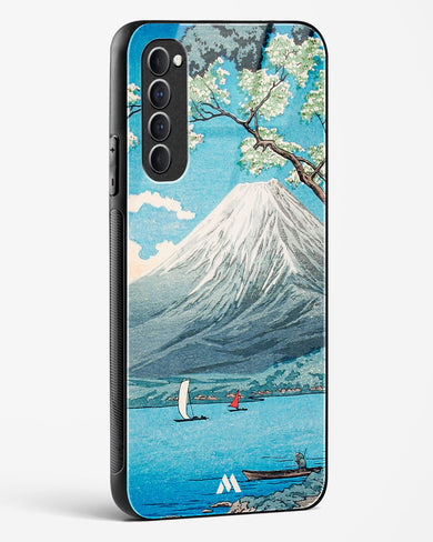 Mount Fuji from Lake Yamanaka [Hiroaki Takahashi] Glass Case Phone Cover (Oppo)