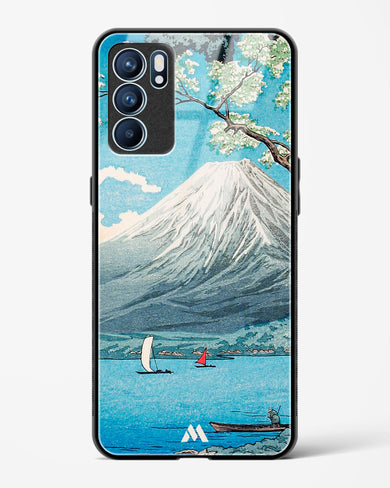 Mount Fuji from Lake Yamanaka [Hiroaki Takahashi] Glass Case Phone Cover (Oppo)